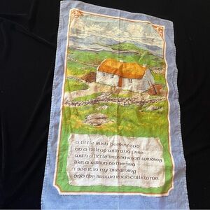Irish Linen Little Irish Homestead Tea Towel